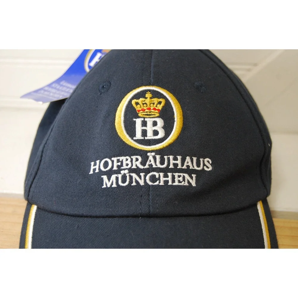 Hofbrauhaus Munchen Hat NWT Cap Adjustable‎ Strap Back HB Embroidered Logo